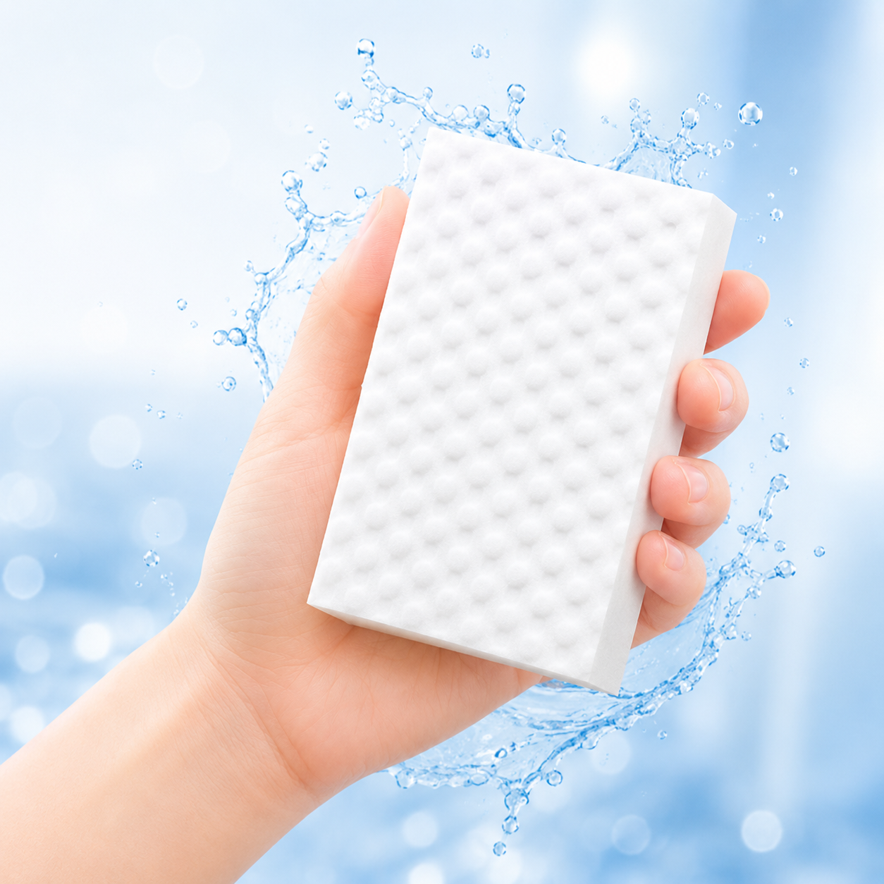High-Density Nano Magic Cleaning Sponge – 10-Pack Water-Activated Scrub Pads for Kitchen Grease, Dishes, Shoes & Multi-Surface Stains