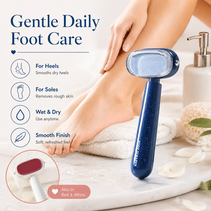 Dual‑Sided Foot Callus Remover, Replaceable Stainless Steel Blade Foot Scraper 🦶