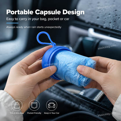🥳Last Day Buy 1 Get 1 Free!!💞🌧️ Pocket-Size Disposable Raincoat for Unexpected Showers