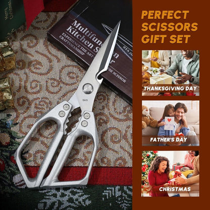 🔥Japanese Steel 7-in-1 Multifunction Kitchen Shears🔥
