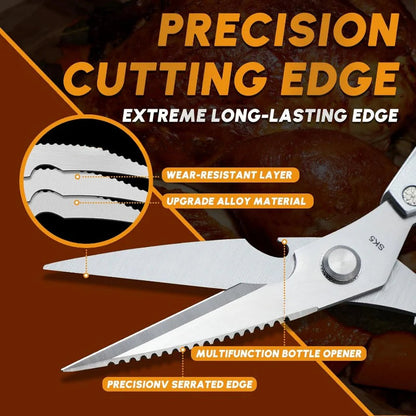 🔥Japanese Steel 7-in-1 Multifunction Kitchen Shears🔥