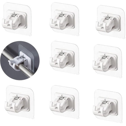 🔥Last Day Buy 2 Get 1 Free (18 PCS) 🔥 No-Drill Curtain Brackets — Hold Up to 13 lbs! 💪