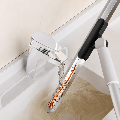 Magic Silicone Floor Squeegee Broom – 3-in-1 Wet & Dry Cleaning Mop for Bathroom, Tile, Glass, Pet Hair & Water Removal