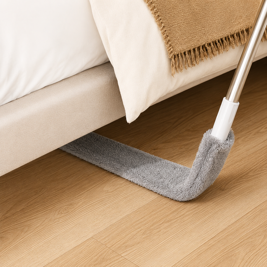 Extendable Gap Cleaning Duster – 150cm Bendable Slim Dust Mop for Under Bed, Sofa, Appliances, Corners & Pet Hair