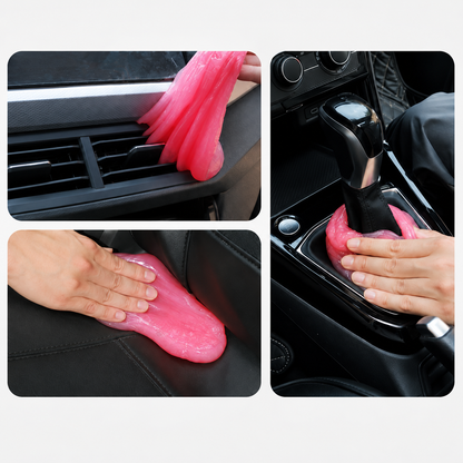 Multi-Purpose Cleaning Gel – 70g Reusable Soft Putty Dust Remover for Car Vents, Keyboard Gaps, Cup Holders & Home Office Cleaning