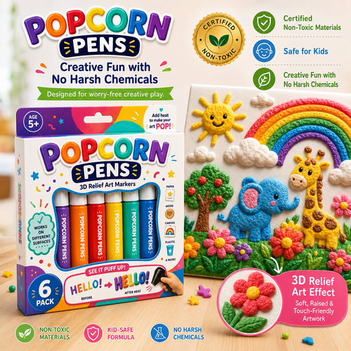 🌈🖍️Save 50% by ordering today丨JEREMYTIS® 3D Relief Art Pen – Turn Flat Drawings Into Touchable 3D Art🪄