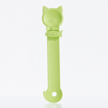 🥳HOT SALE🥳💞50K+ SOLD! Cat Feeder Spoon–BPA-free, one-hand squeeze & wide spoon. Clean feeding – grab yours! ✅