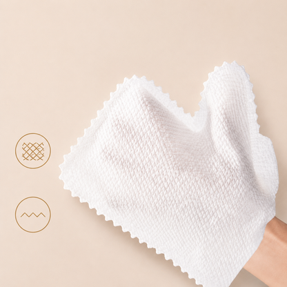 Reusable Non-Woven Cleaning Glove Cloth – Wet & Dry Multi-Purpose Kitchen Dishwashing & Dusting Wipe