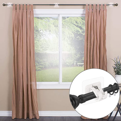 🔥Last Day Buy 2 Get 1 Free (18 PCS) 🔥 No-Drill Curtain Brackets — Hold Up to 13 lbs! 💪