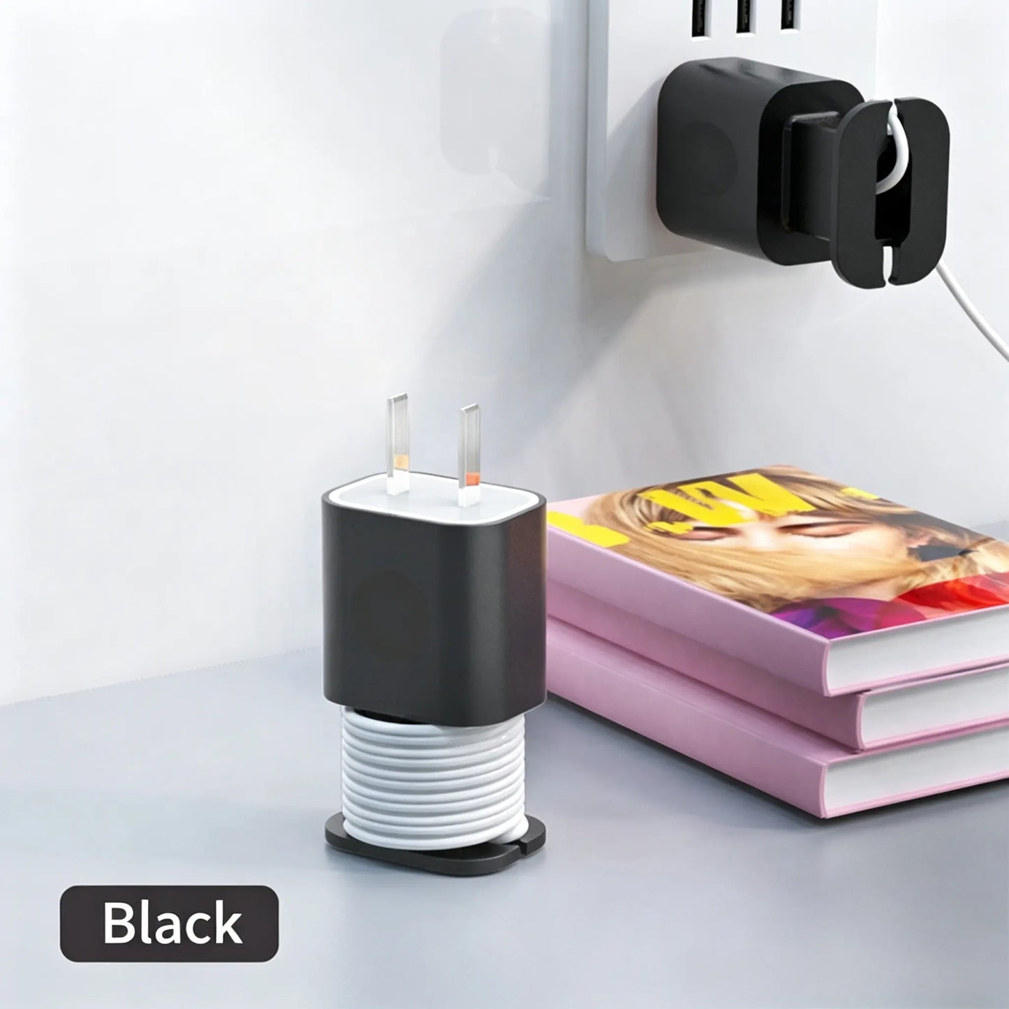 2-in-1 Silicone Charger Protector with Cord Wrap for 18W/20W Adapters ✅