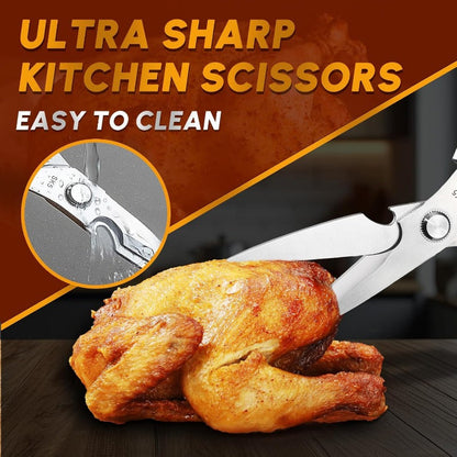 🔥Japanese Steel 7-in-1 Multifunction Kitchen Shears🔥