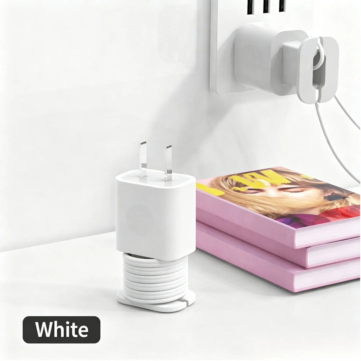 2-in-1 Silicone Charger Protector with Cord Wrap for 18W/20W Adapters ✅
