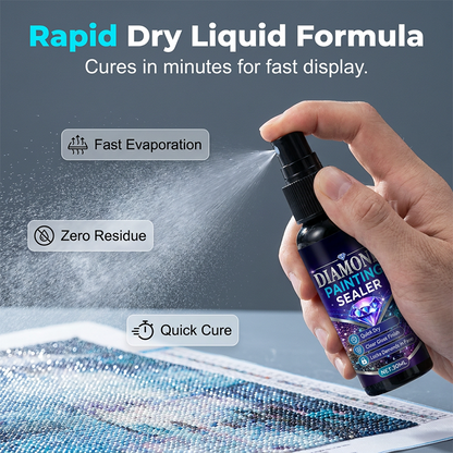 💎✨  art sealer – locks beads, glossy finish, dries fast & lasts.