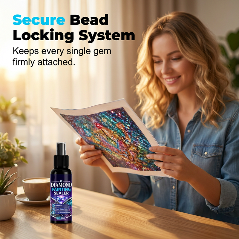 💎✨  art sealer – locks beads, glossy finish, dries fast & lasts.