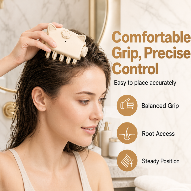 🎉50k+ Sold 💇 Wireless Hot Curler for Adding Volume to Hair Roots. Portable Styling Tool for Travel, Ideal for Fine and Straight Hair