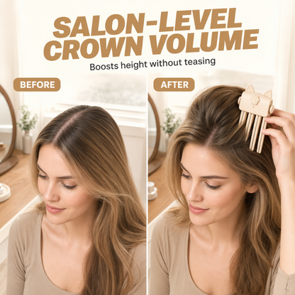 🎉50k+ Sold 💇 Wireless Hot Curler for Adding Volume to Hair Roots. Portable Styling Tool for Travel, Ideal for Fine and Straight Hair