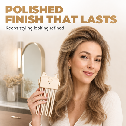 🎉50k+ Sold 💇 Wireless Hot Curler for Adding Volume to Hair Roots. Portable Styling Tool for Travel, Ideal for Fine and Straight Hair
