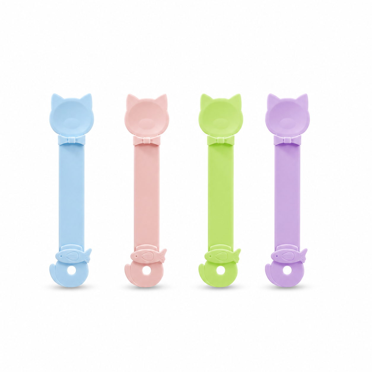 🥳HOT SALE🥳💞50K+ SOLD! Cat Feeder Spoon–BPA-free, one-hand squeeze & wide spoon. Clean feeding – grab yours! ✅