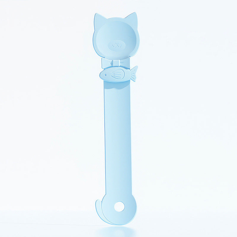 🥳HOT SALE🥳💞50K+ SOLD! Cat Feeder Spoon–BPA-free, one-hand squeeze & wide spoon. Clean feeding – grab yours! ✅